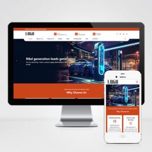 (自适应手机端)响应式汽车零配件五金机械英文外贸网站模板-小森之家