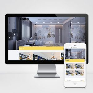 (自适应手机端)响应式装修设计网站模板 装修装潢公司网站源码下载-小森之家