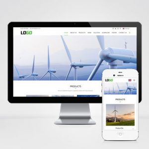 (自适应手机端)通用外贸网站模板 中英文网站源码 - 带三级子栏目-小森之家