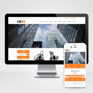 (PC+WAP)高压清洗机网站模板 机械设备网站源码下载-小森之家