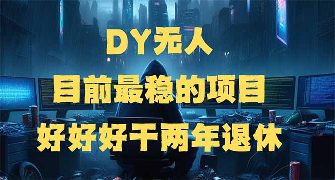 （14263期）DY无人，目前最稳的项目，矩阵放大边旅游边赚钱，好好好干两年退休-小森之家